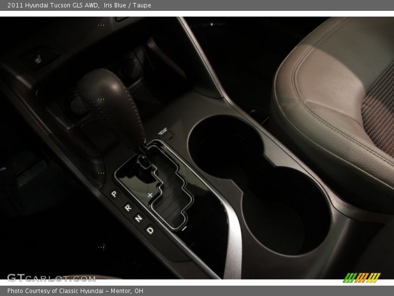 Iris Blue / Taupe 2011 Hyundai Tucson GLS AWD
