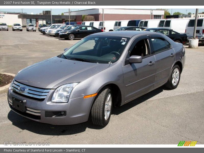 Tungsten Grey Metallic / Charcoal Black 2007 Ford Fusion SE