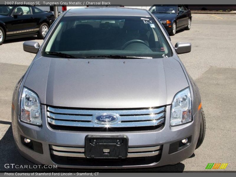 Tungsten Grey Metallic / Charcoal Black 2007 Ford Fusion SE