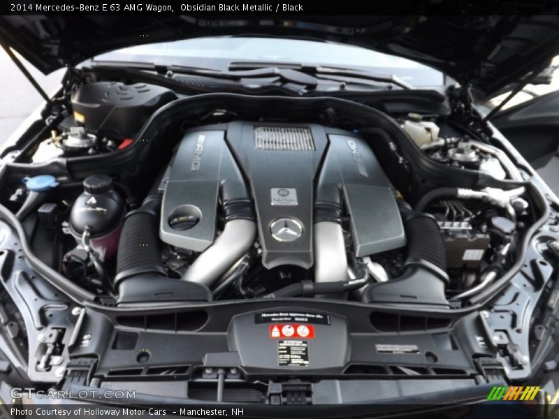  2014 E 63 AMG Wagon Engine - 5.5 Liter AMG Biturbo DOHC 32-Valve VVT V8