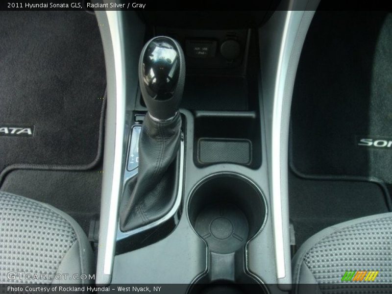 Radiant Silver / Gray 2011 Hyundai Sonata GLS