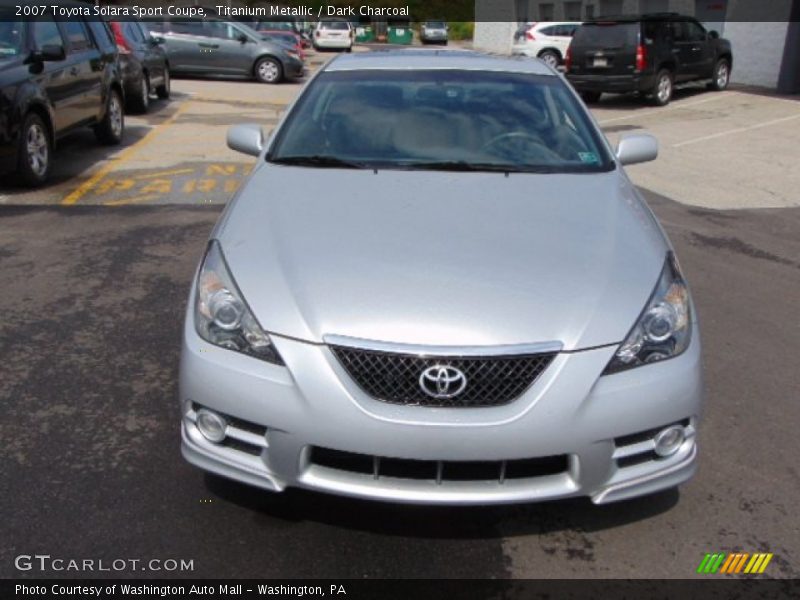 Titanium Metallic / Dark Charcoal 2007 Toyota Solara Sport Coupe