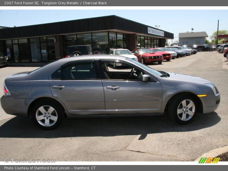 Tungsten Grey Metallic / Charcoal Black 2007 Ford Fusion SE