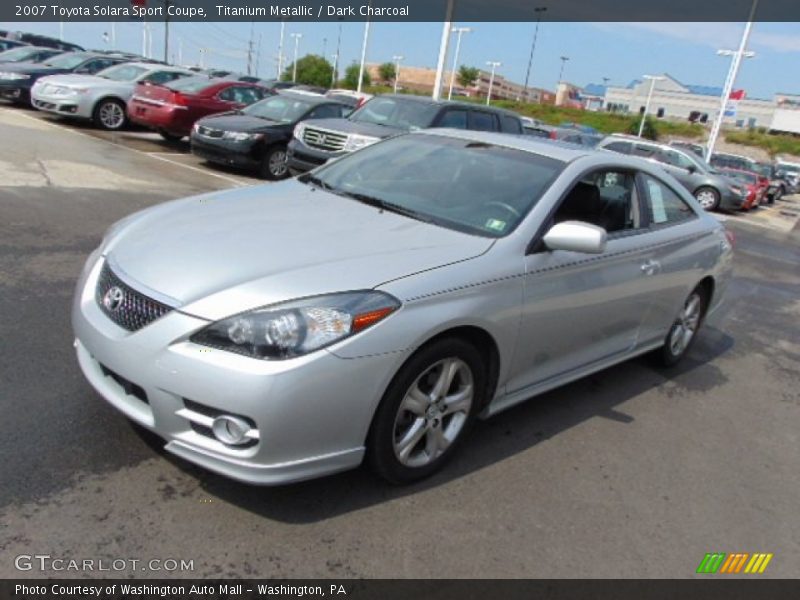 Titanium Metallic / Dark Charcoal 2007 Toyota Solara Sport Coupe