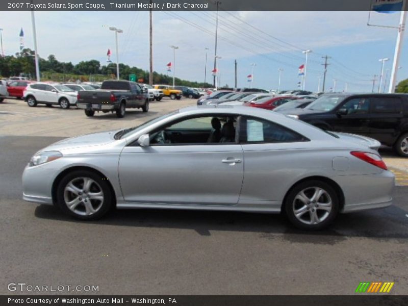 Titanium Metallic / Dark Charcoal 2007 Toyota Solara Sport Coupe