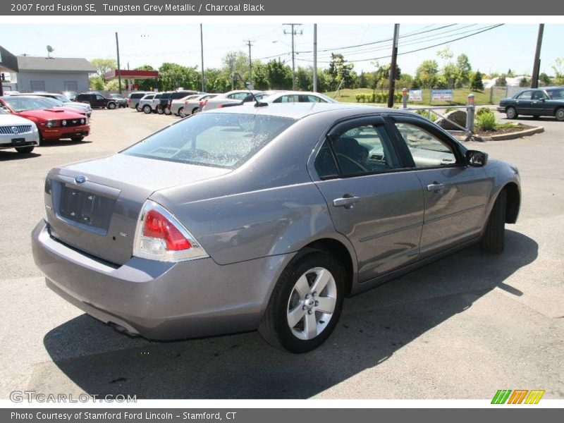 Tungsten Grey Metallic / Charcoal Black 2007 Ford Fusion SE