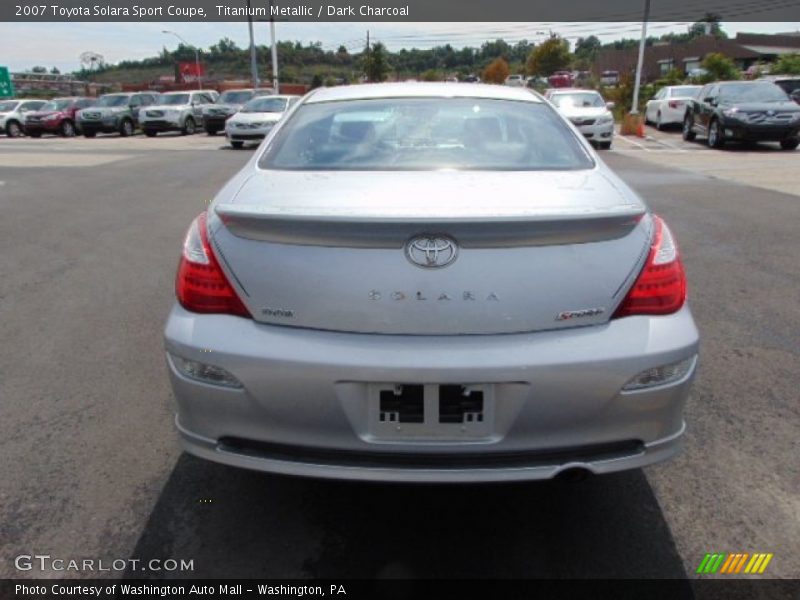 Titanium Metallic / Dark Charcoal 2007 Toyota Solara Sport Coupe