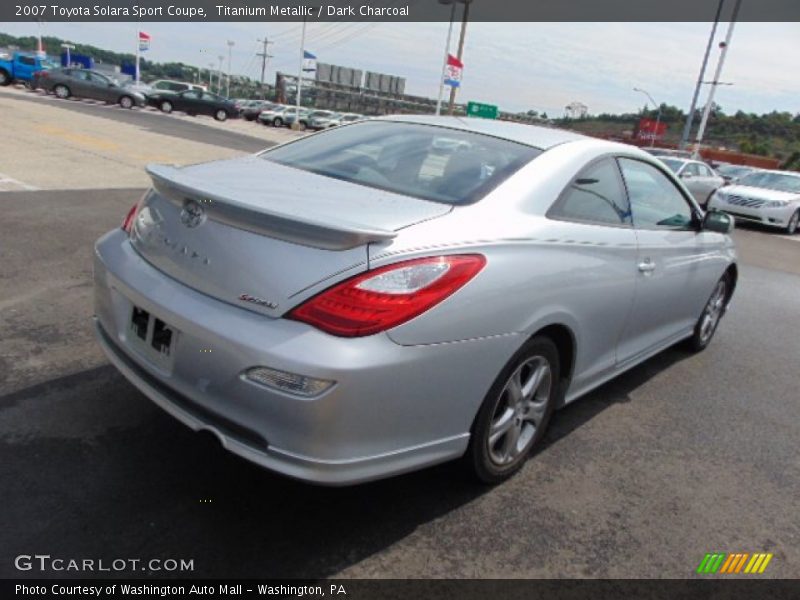 Titanium Metallic / Dark Charcoal 2007 Toyota Solara Sport Coupe