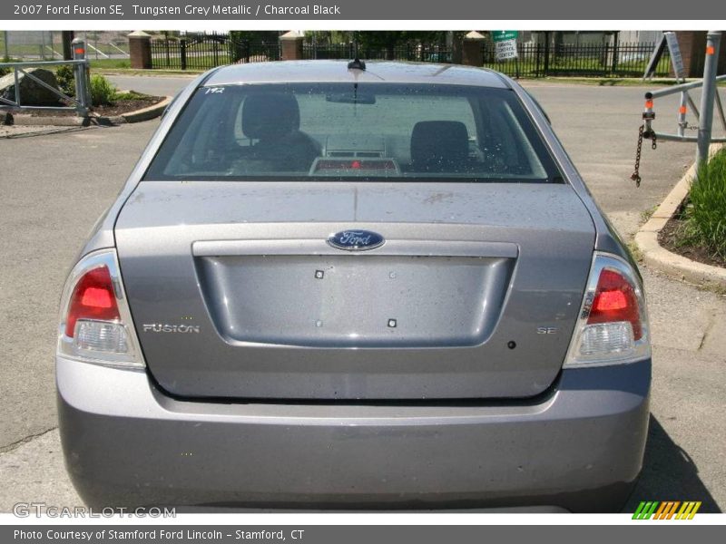 Tungsten Grey Metallic / Charcoal Black 2007 Ford Fusion SE