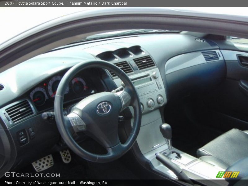 Titanium Metallic / Dark Charcoal 2007 Toyota Solara Sport Coupe