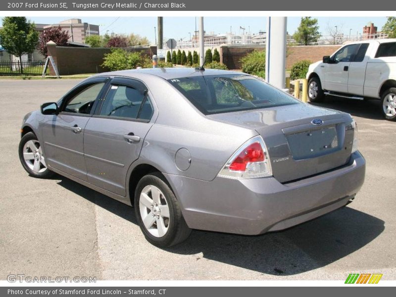Tungsten Grey Metallic / Charcoal Black 2007 Ford Fusion SE