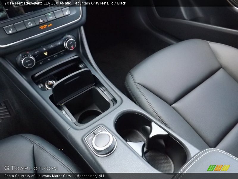 Mountain Gray Metallic / Black 2014 Mercedes-Benz CLA 250 4Matic