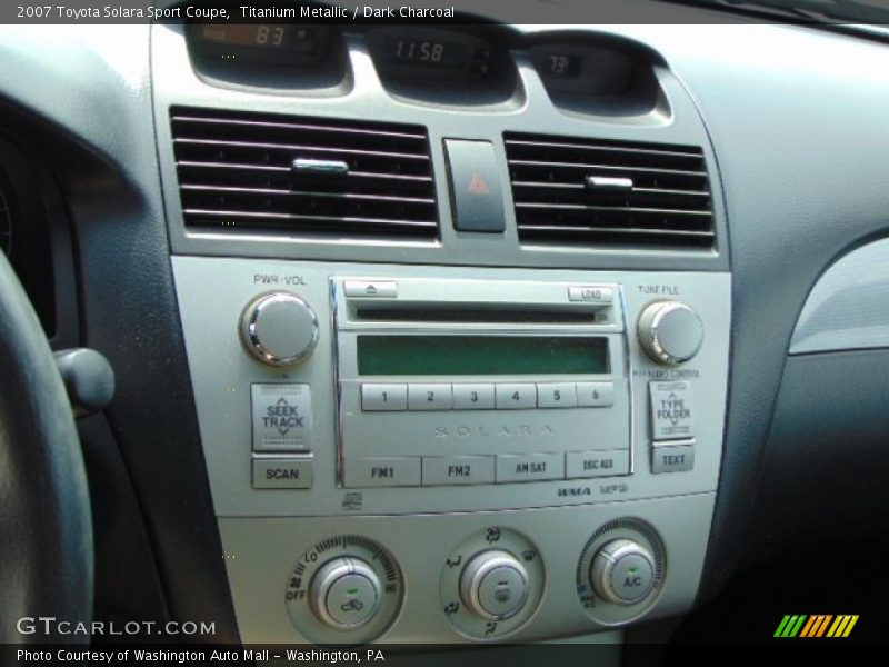 Titanium Metallic / Dark Charcoal 2007 Toyota Solara Sport Coupe