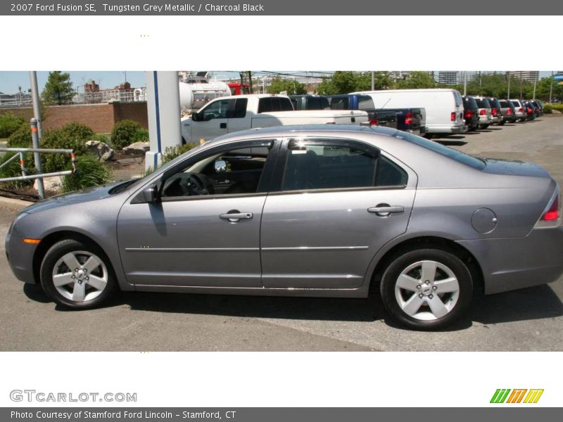 Tungsten Grey Metallic / Charcoal Black 2007 Ford Fusion SE