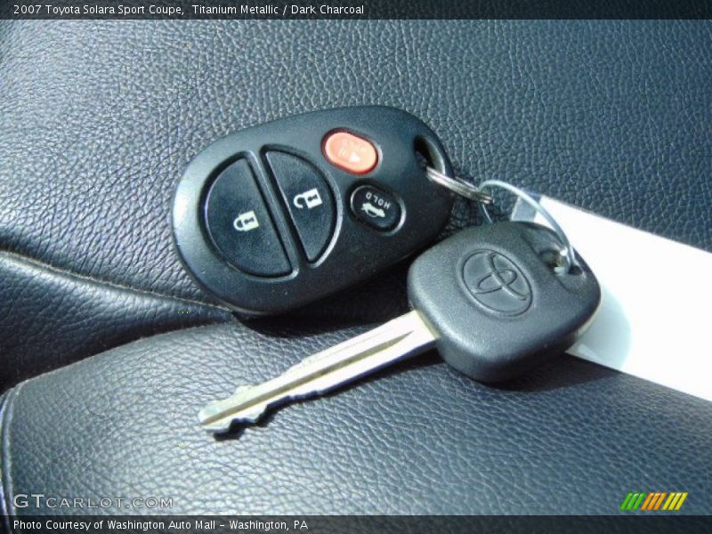 Titanium Metallic / Dark Charcoal 2007 Toyota Solara Sport Coupe