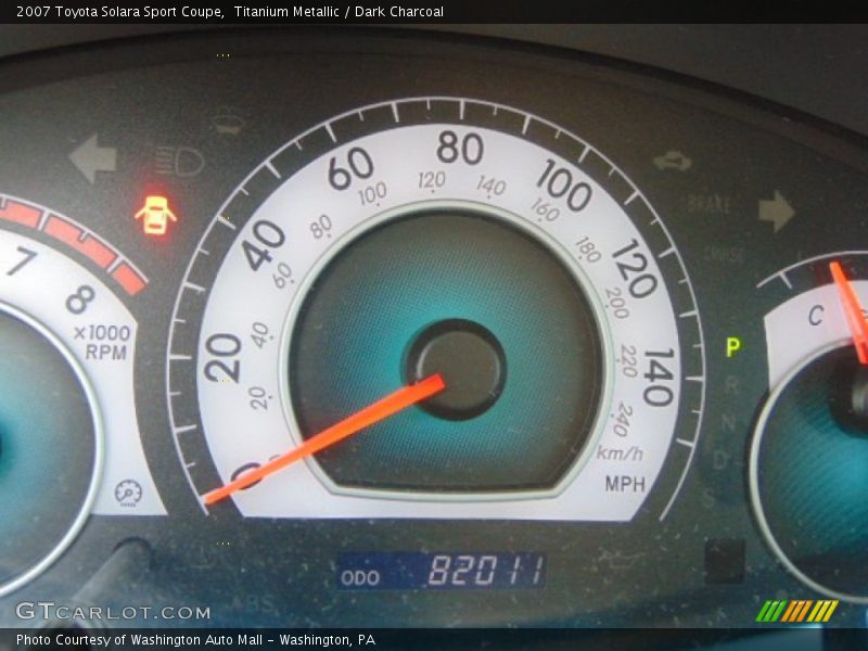 Titanium Metallic / Dark Charcoal 2007 Toyota Solara Sport Coupe