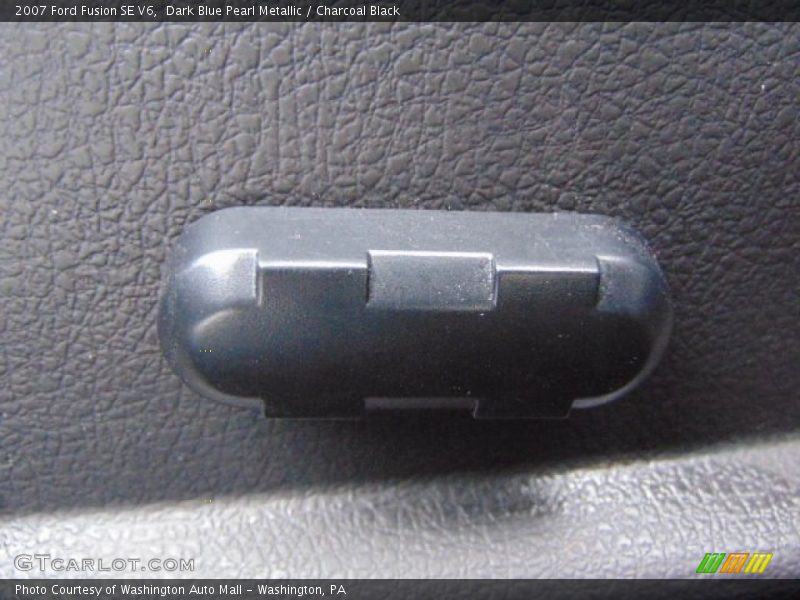 Dark Blue Pearl Metallic / Charcoal Black 2007 Ford Fusion SE V6