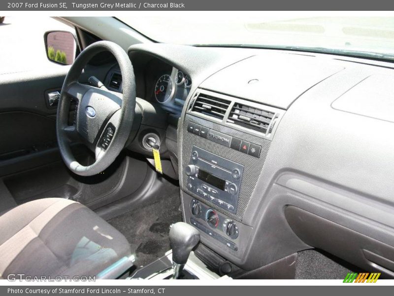 Tungsten Grey Metallic / Charcoal Black 2007 Ford Fusion SE