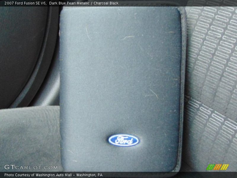 Dark Blue Pearl Metallic / Charcoal Black 2007 Ford Fusion SE V6