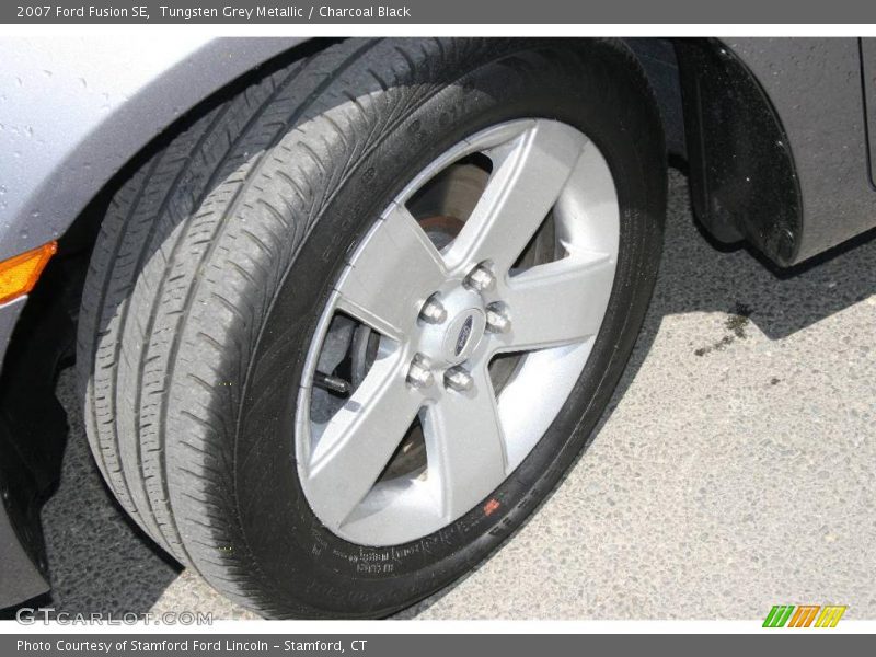 Tungsten Grey Metallic / Charcoal Black 2007 Ford Fusion SE