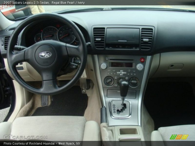 Regal Blue Pearl / Ivory 2007 Subaru Legacy 2.5i Sedan