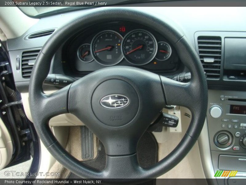 Regal Blue Pearl / Ivory 2007 Subaru Legacy 2.5i Sedan