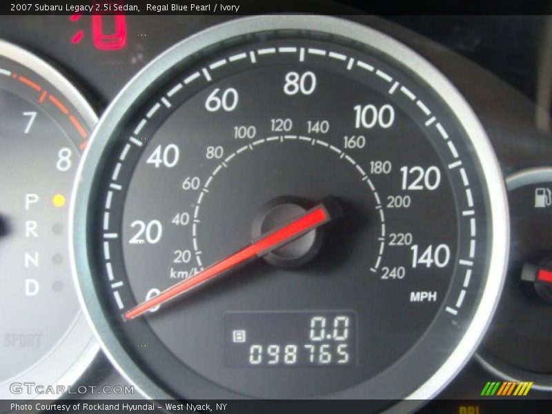 Regal Blue Pearl / Ivory 2007 Subaru Legacy 2.5i Sedan