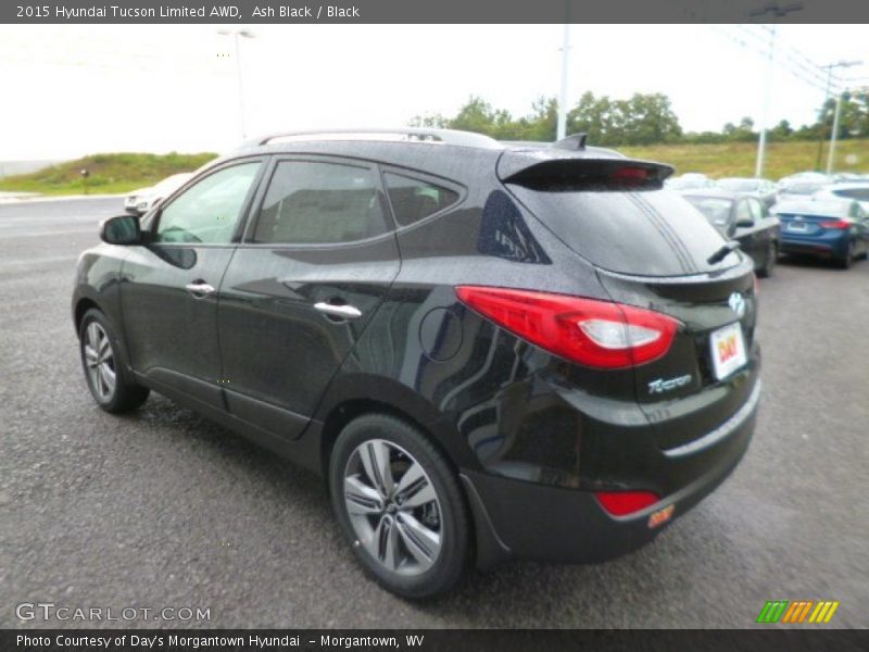 Ash Black / Black 2015 Hyundai Tucson Limited AWD