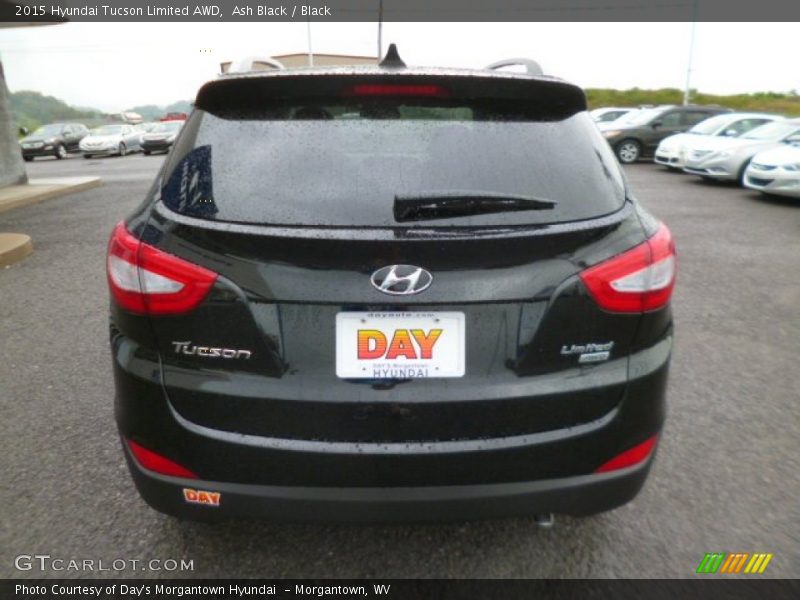 Ash Black / Black 2015 Hyundai Tucson Limited AWD