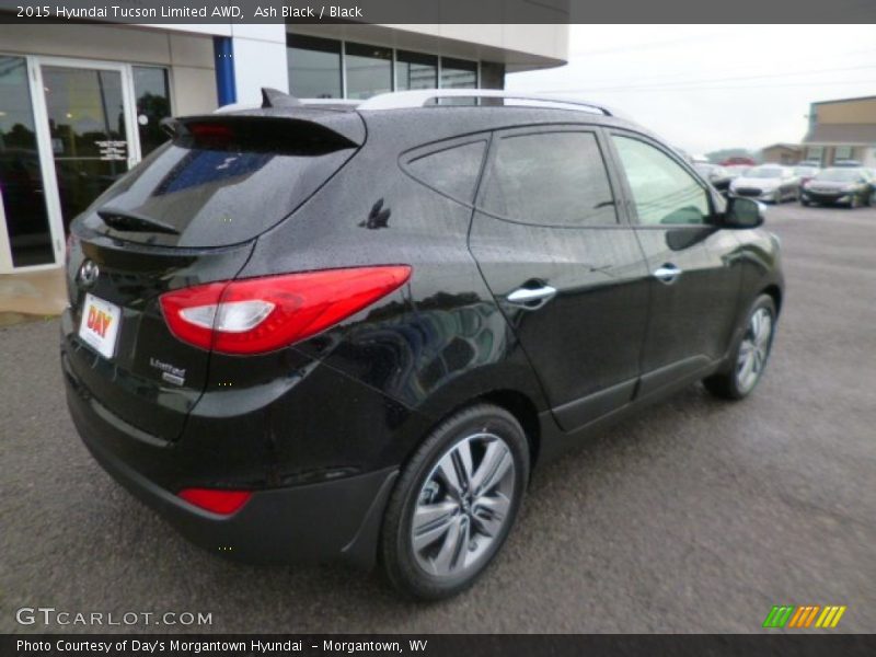 Ash Black / Black 2015 Hyundai Tucson Limited AWD