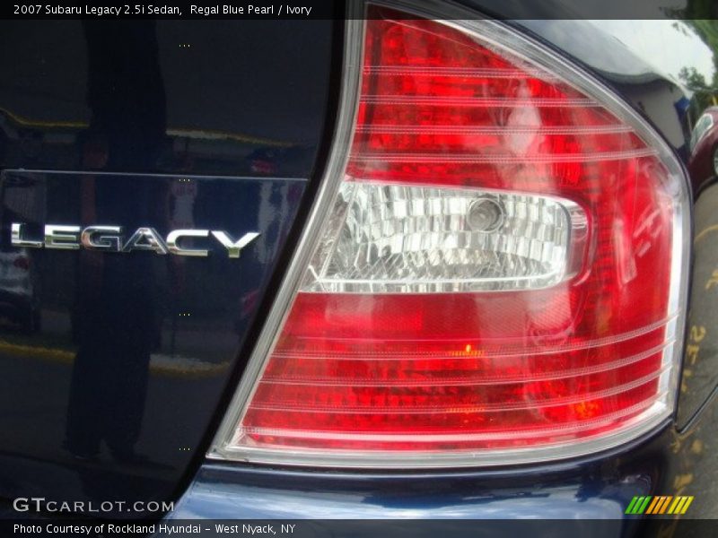 Regal Blue Pearl / Ivory 2007 Subaru Legacy 2.5i Sedan