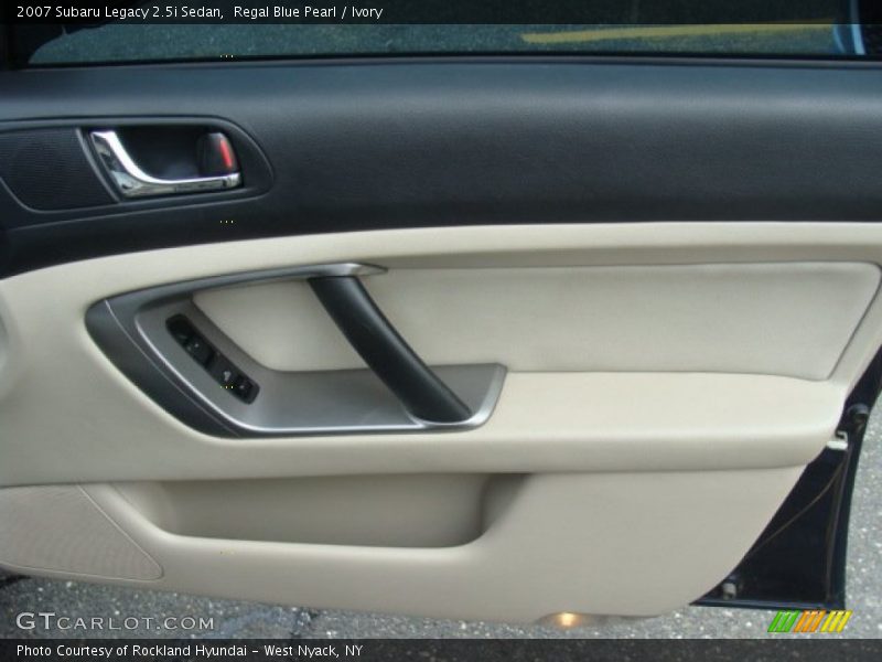 Regal Blue Pearl / Ivory 2007 Subaru Legacy 2.5i Sedan