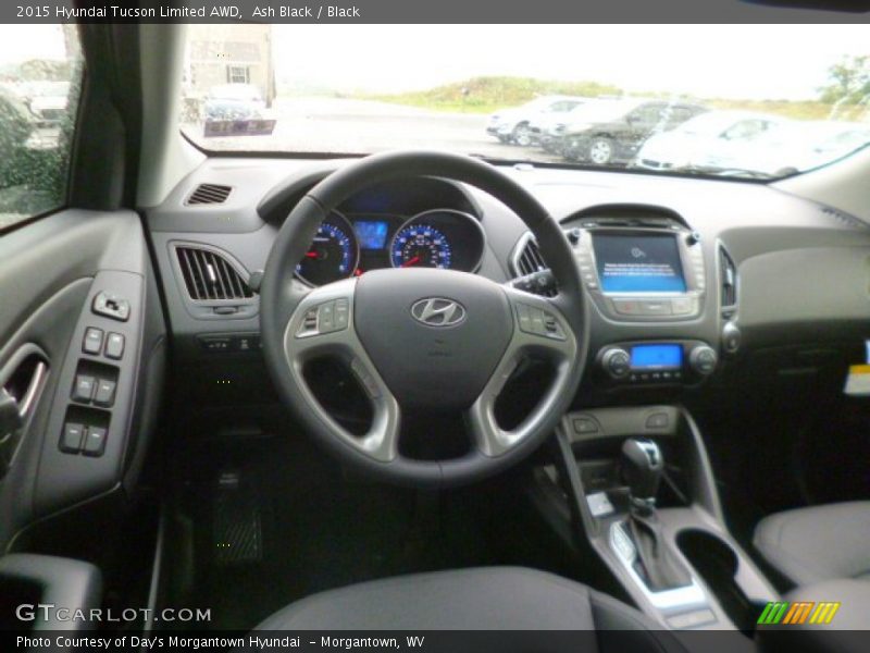 Ash Black / Black 2015 Hyundai Tucson Limited AWD
