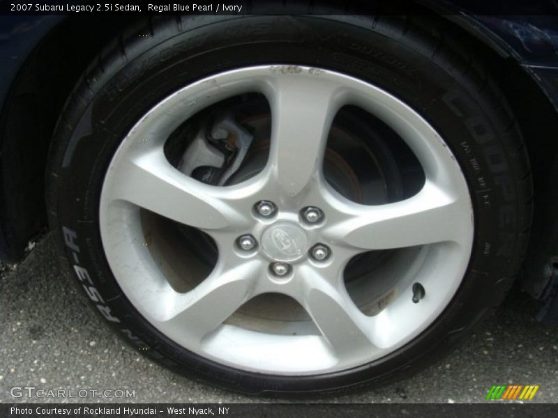 Regal Blue Pearl / Ivory 2007 Subaru Legacy 2.5i Sedan