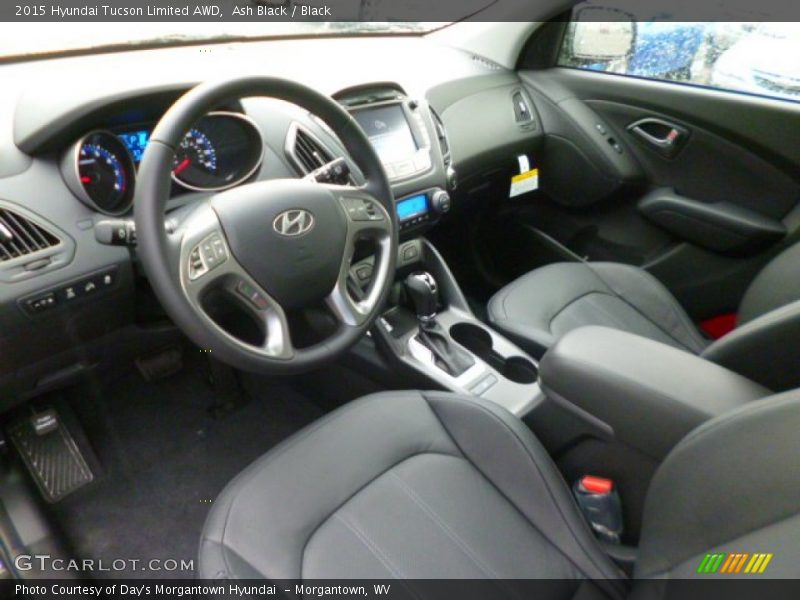 Ash Black / Black 2015 Hyundai Tucson Limited AWD