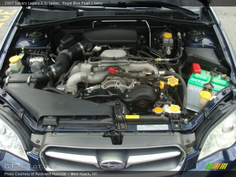 Regal Blue Pearl / Ivory 2007 Subaru Legacy 2.5i Sedan