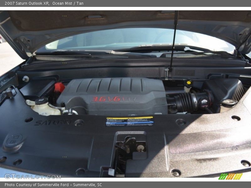 Ocean Mist / Tan 2007 Saturn Outlook XR