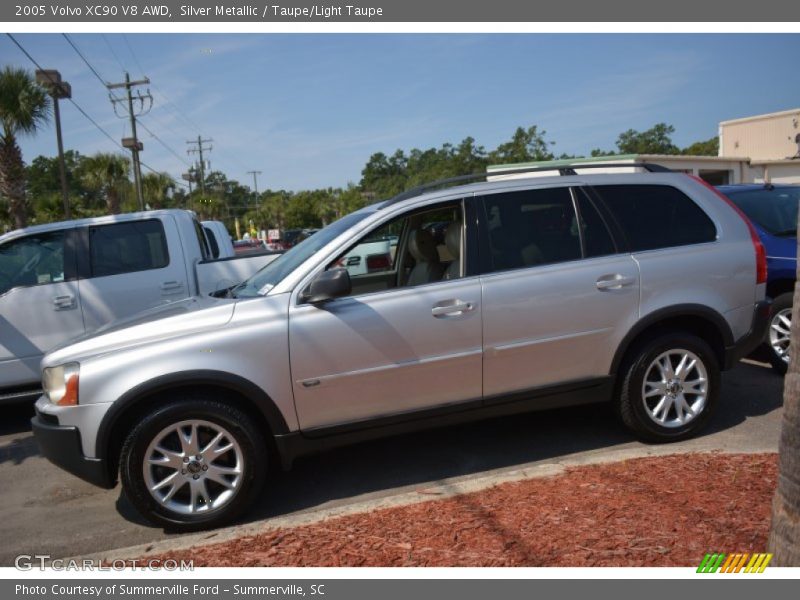 Silver Metallic / Taupe/Light Taupe 2005 Volvo XC90 V8 AWD