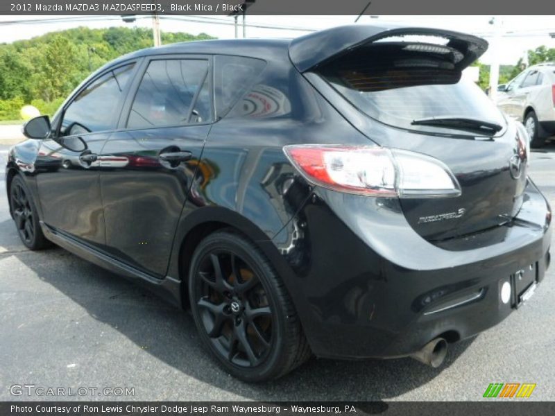  2012 MAZDA3 MAZDASPEED3 Black Mica