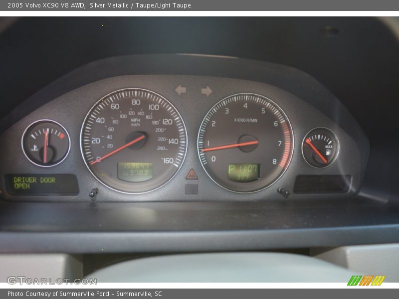Silver Metallic / Taupe/Light Taupe 2005 Volvo XC90 V8 AWD