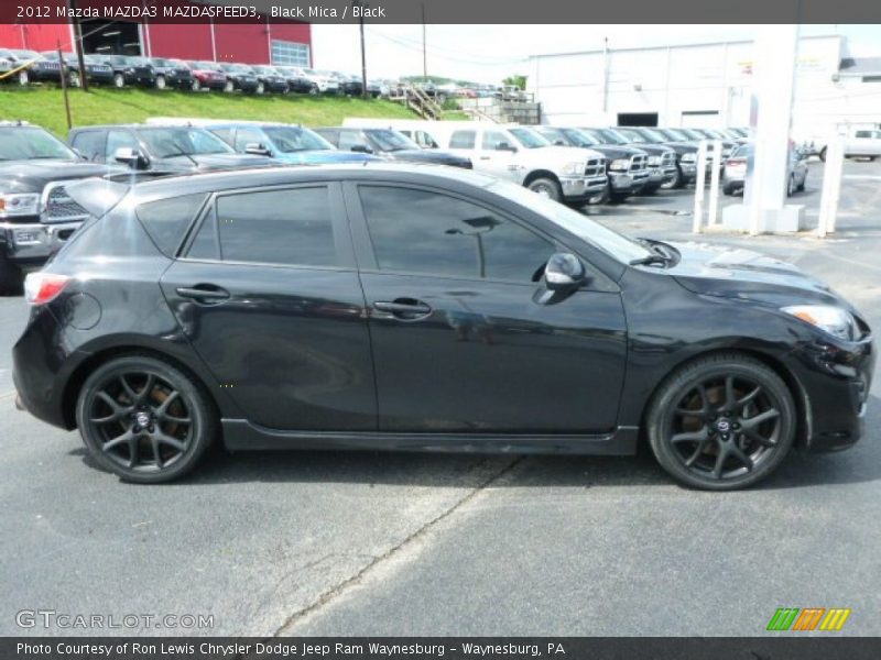 Black Mica / Black 2012 Mazda MAZDA3 MAZDASPEED3