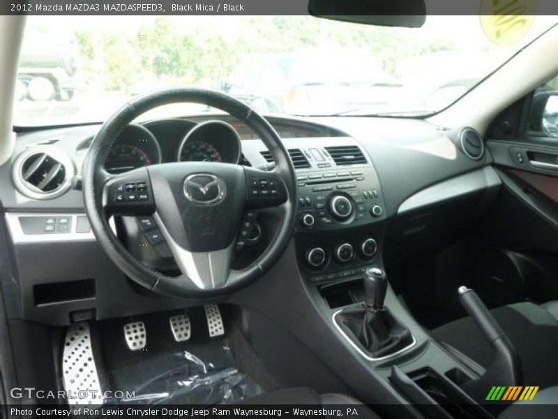Black Mica / Black 2012 Mazda MAZDA3 MAZDASPEED3