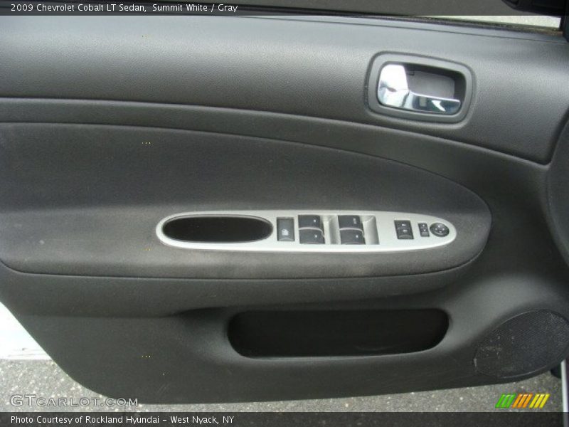 Summit White / Gray 2009 Chevrolet Cobalt LT Sedan