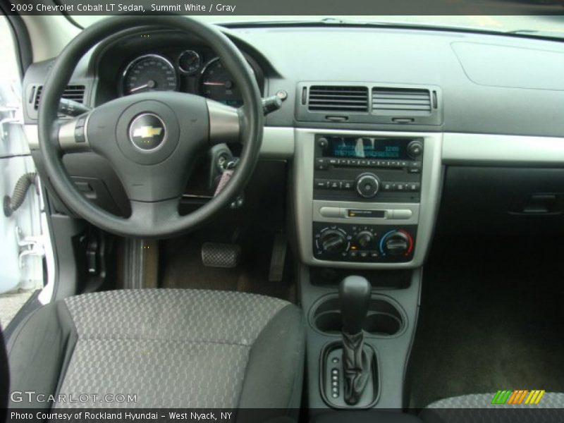 Summit White / Gray 2009 Chevrolet Cobalt LT Sedan