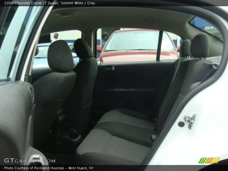 Summit White / Gray 2009 Chevrolet Cobalt LT Sedan