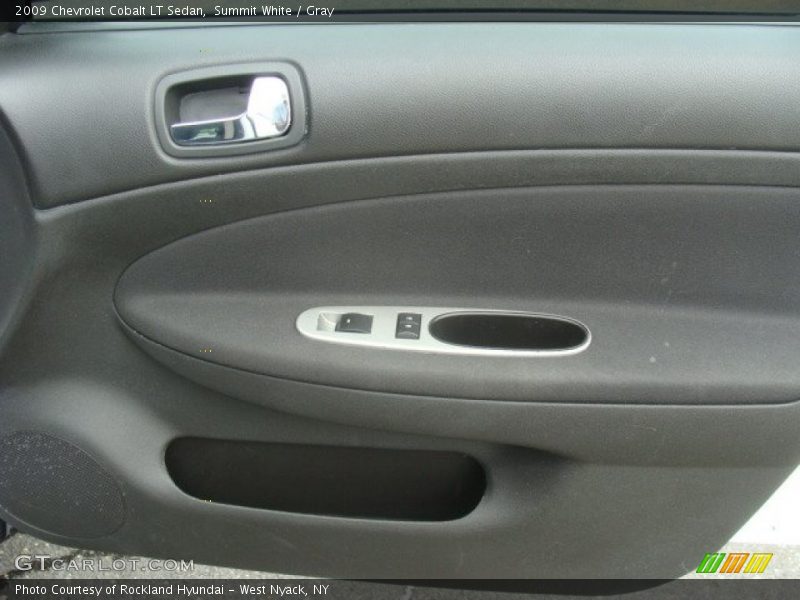 Summit White / Gray 2009 Chevrolet Cobalt LT Sedan