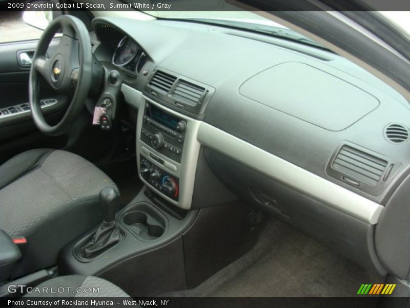 Summit White / Gray 2009 Chevrolet Cobalt LT Sedan