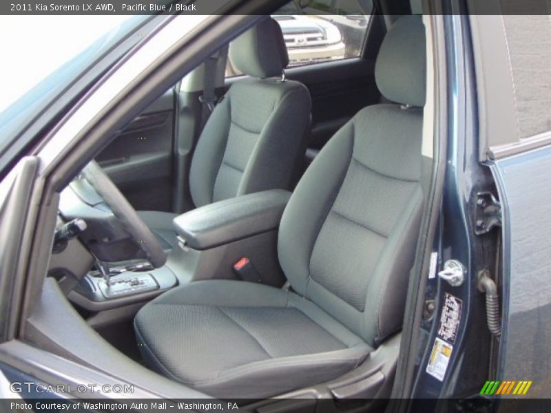 Pacific Blue / Black 2011 Kia Sorento LX AWD