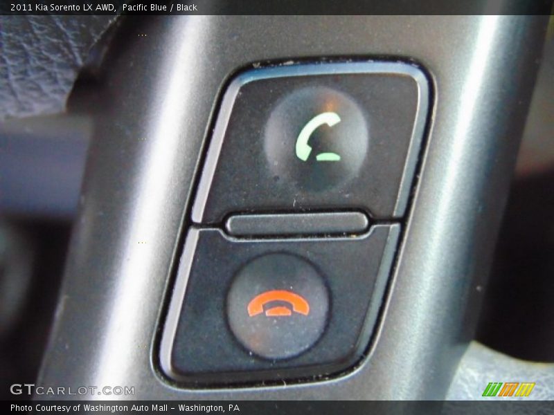 Pacific Blue / Black 2011 Kia Sorento LX AWD