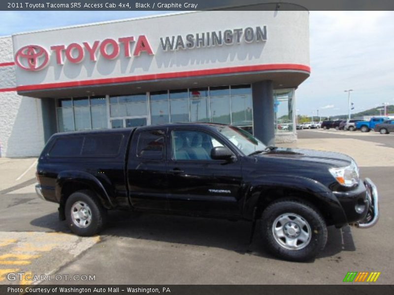 Black / Graphite Gray 2011 Toyota Tacoma SR5 Access Cab 4x4